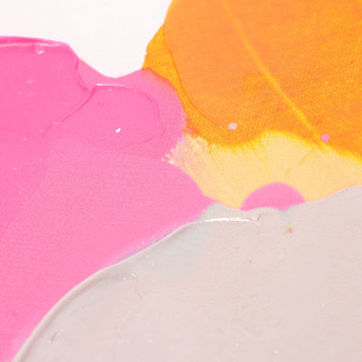 Painting Art Board Color Large Orange