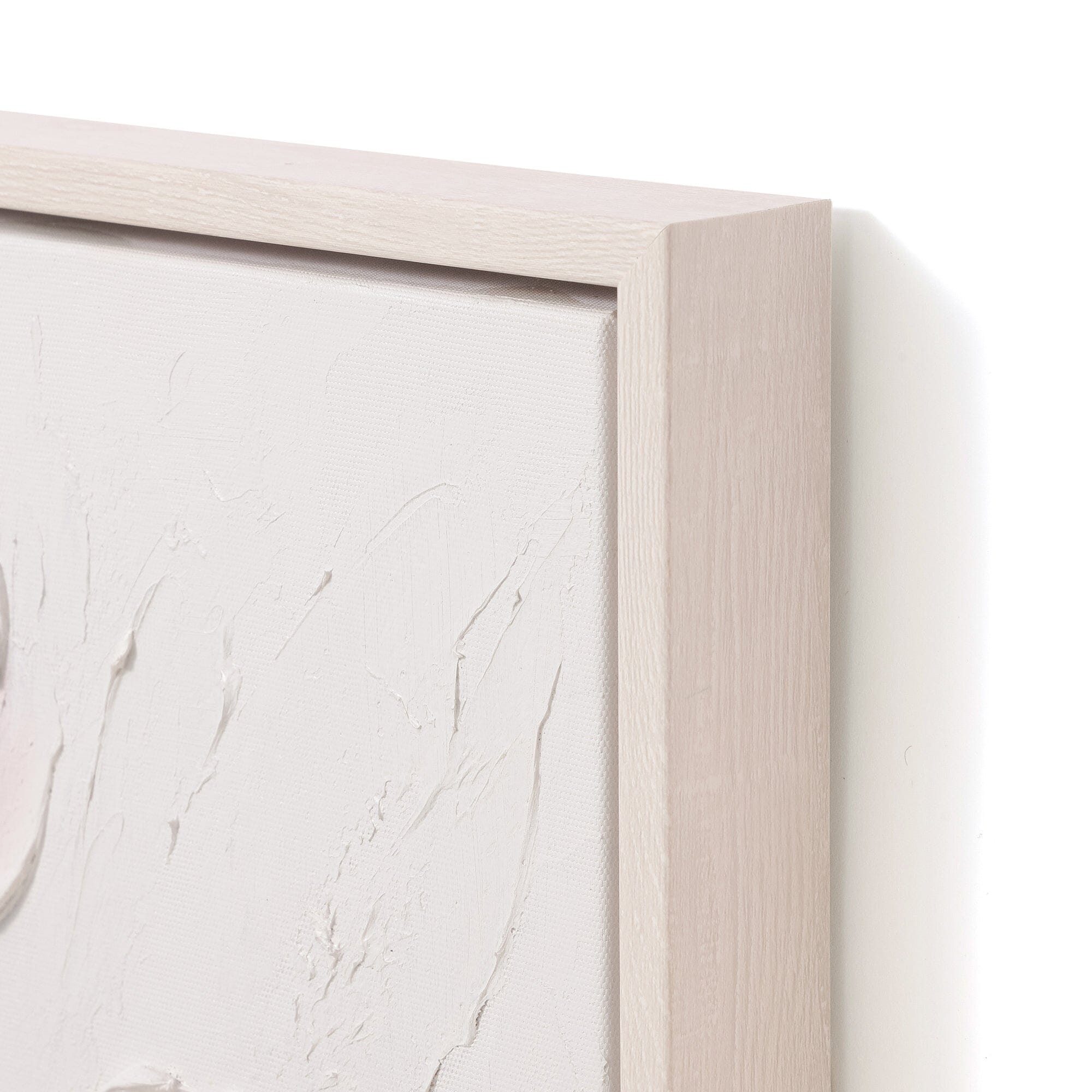 White Rose Art Board Pink