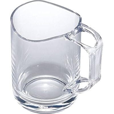 Drain Stand Mug Clear