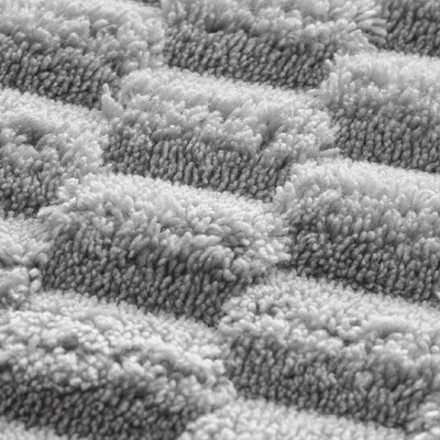 CHENILLE 漸變圖案 浴室地墊 淺藍色