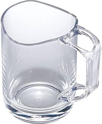 Drain Stand Mug Clear