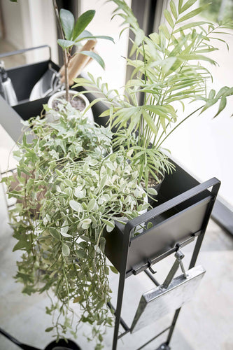 Rolling Entry Storage Shelf Black