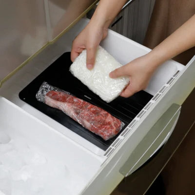 冷凍肉類解凍托盤 (小號)黑色