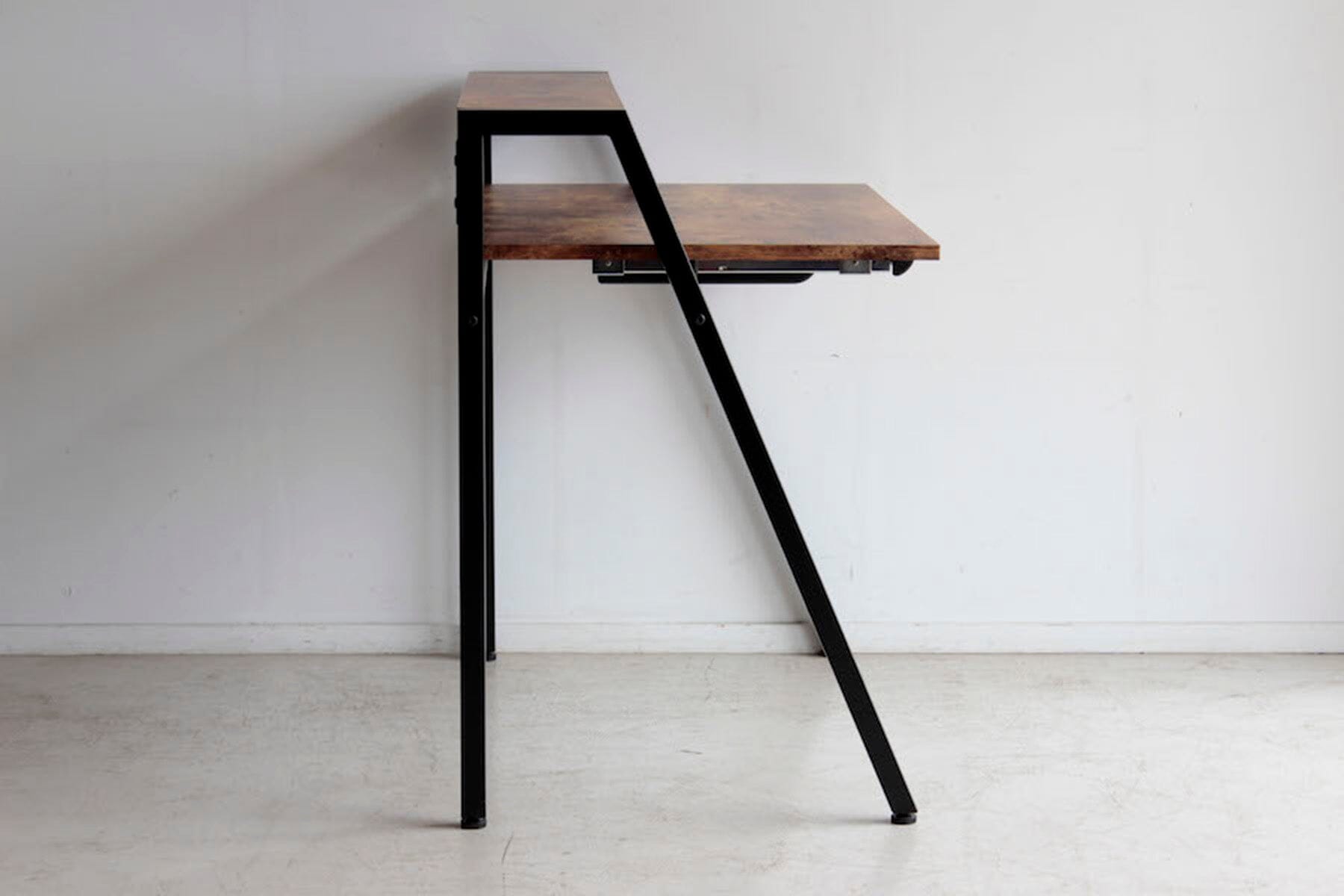 Rgn 96 Desk  960 X 580 X 875 Black X Brown