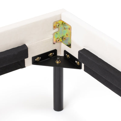 Brisa Bed Dimple Single (A) W1065×D2090×H1230White