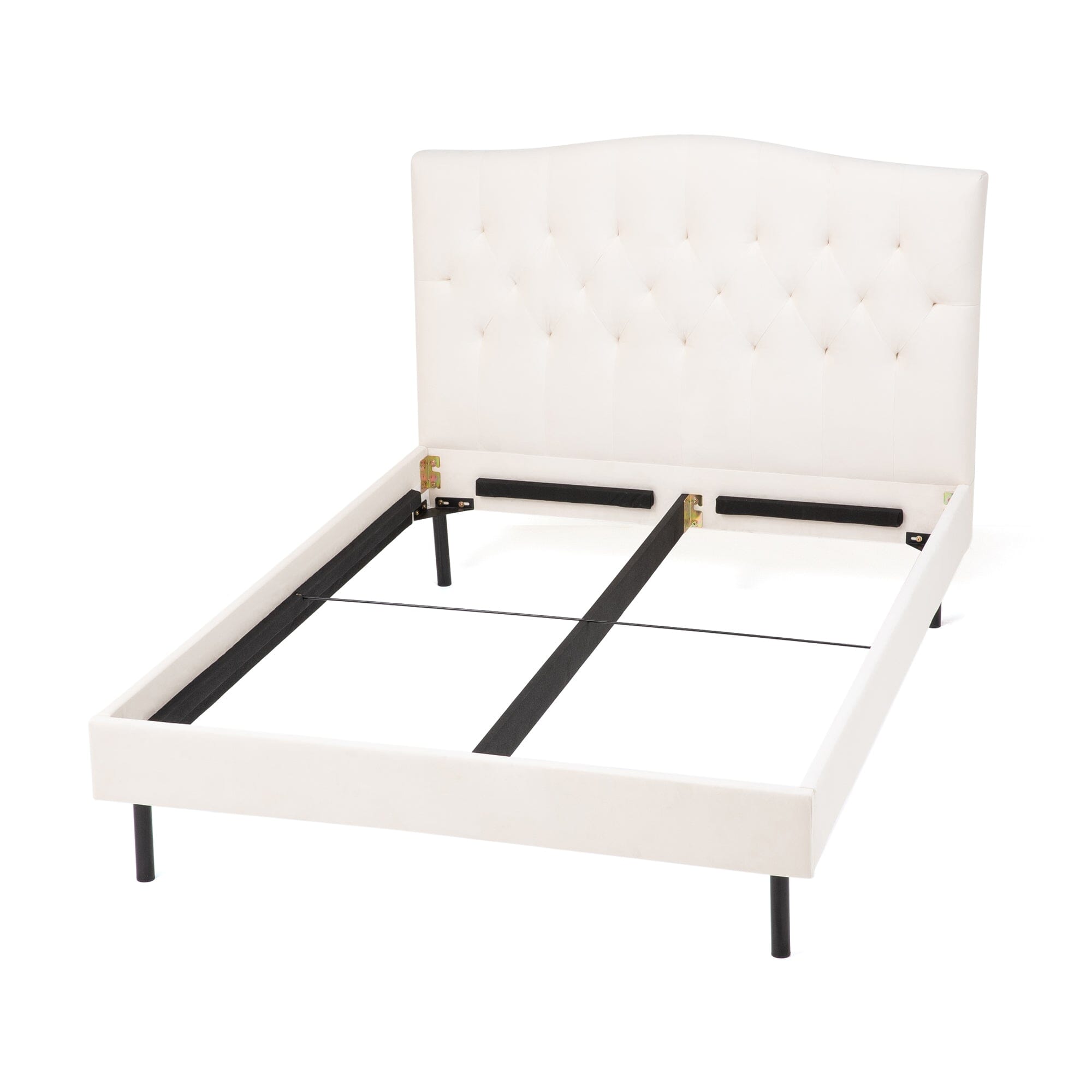 Brissa Bed Dimple Single (A) W1065×D2090×H1230White