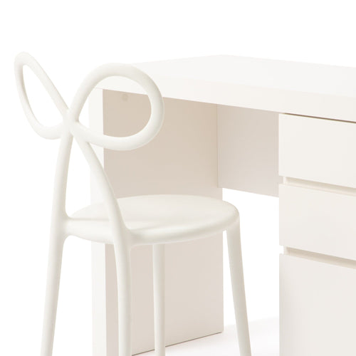 Marle Cosmetic Desk (A) W1050×D420×H752 White