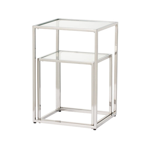 Reine Nest Table (A) W310×D274×H450 Silver