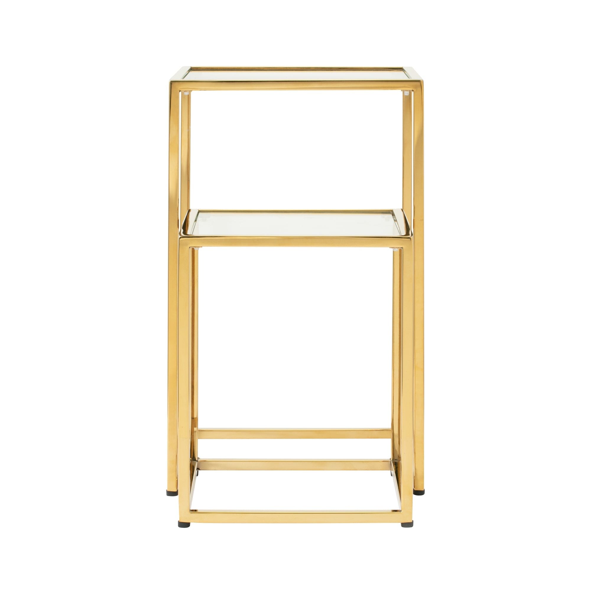 Reine Nest Table (A) W310×D274×H450 Gold