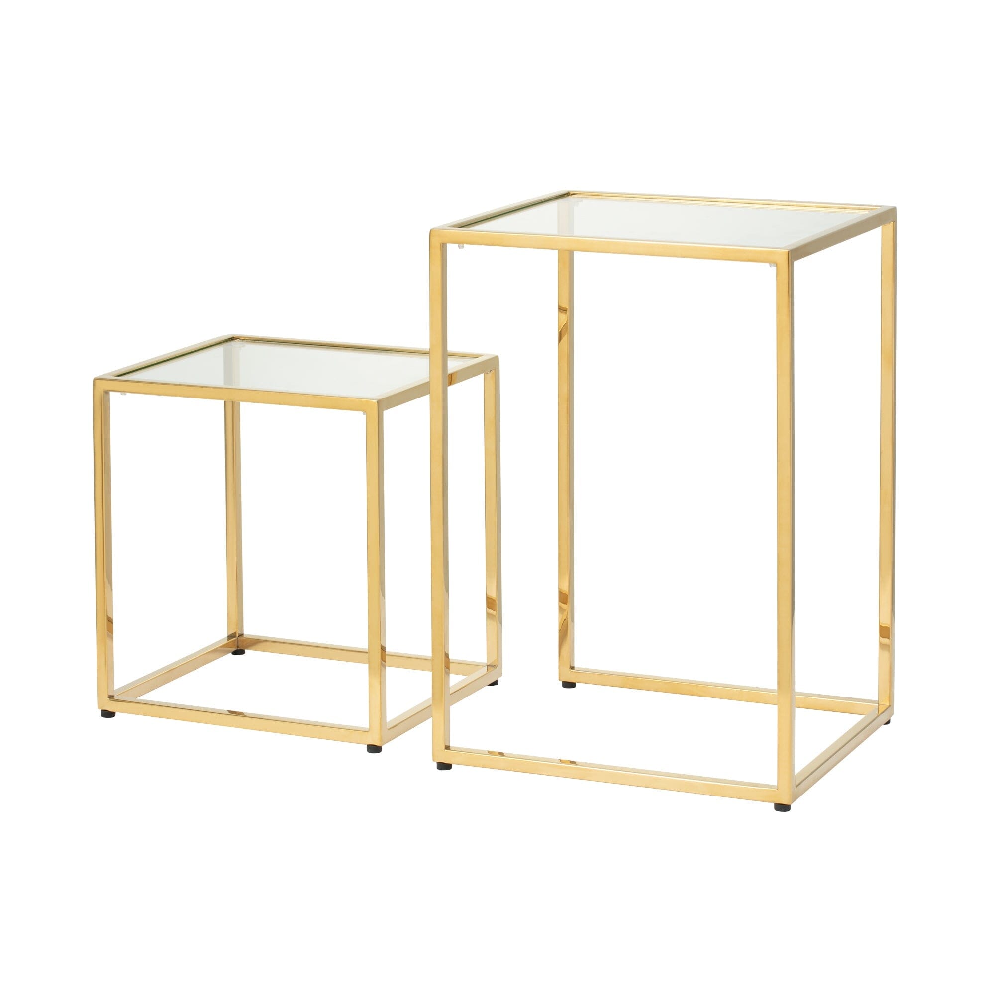 Reine Nest Table (A) W310×D274×H450 Gold