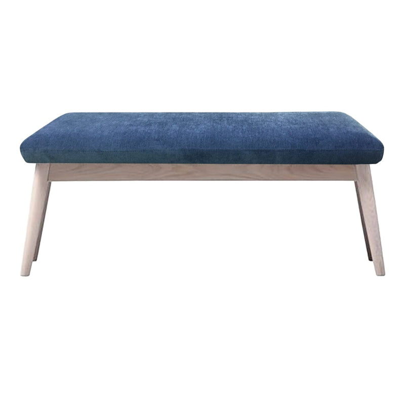 Pioni Bench Blue X White (W1150× D380 × H440)