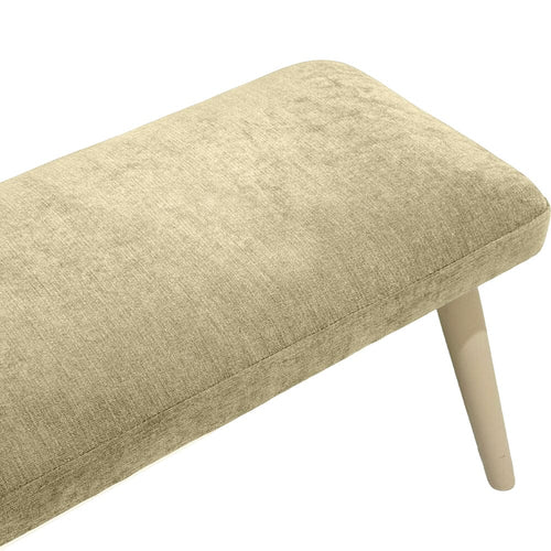 Pioni Bench Light Beige X White (W1150× D380 × H440)