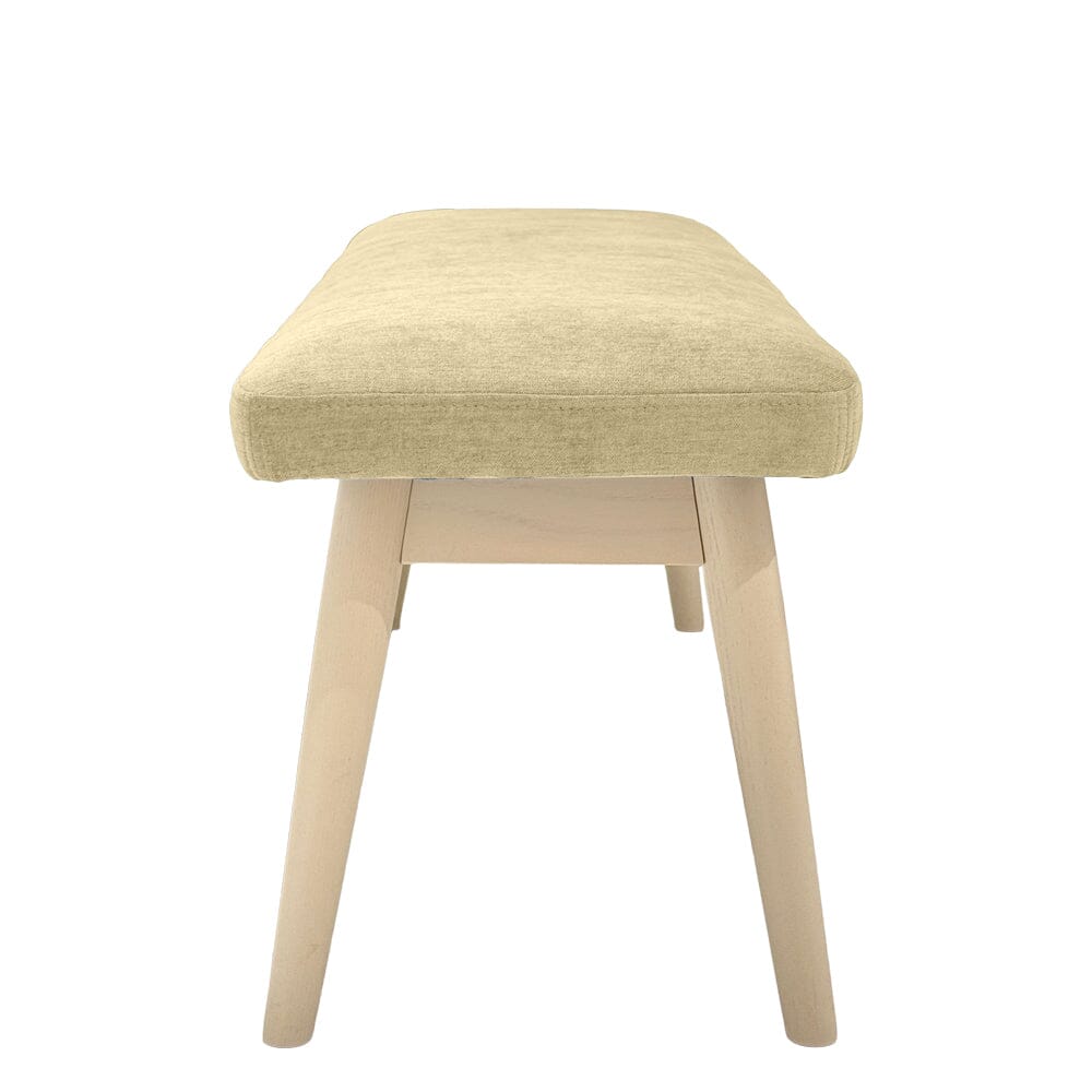 Pioni Bench Light Beige X White (W1150× D380 × H440)