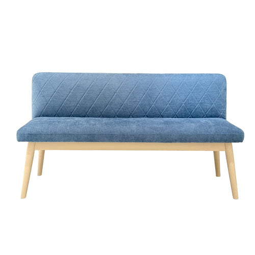 Pioni Sofa Blue X White (W1350 × D537 × H740)