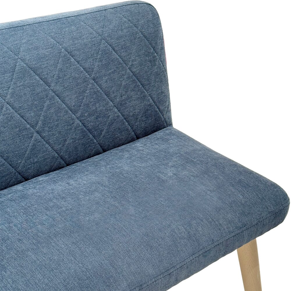 Pioni Sofa Blue X White (W1350 × D537 × H740)