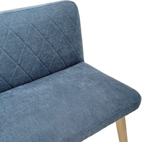 Pioni Sofa Blue X White (W1350 × D537 × H740)