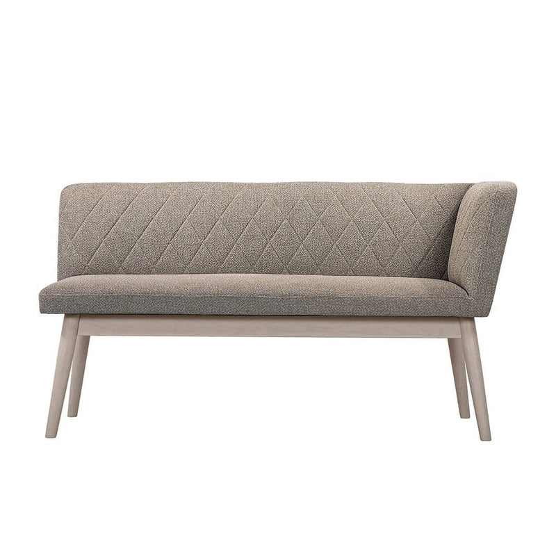 Pioni Couch L Mocha Brown X White (W1350× D537 × H740)