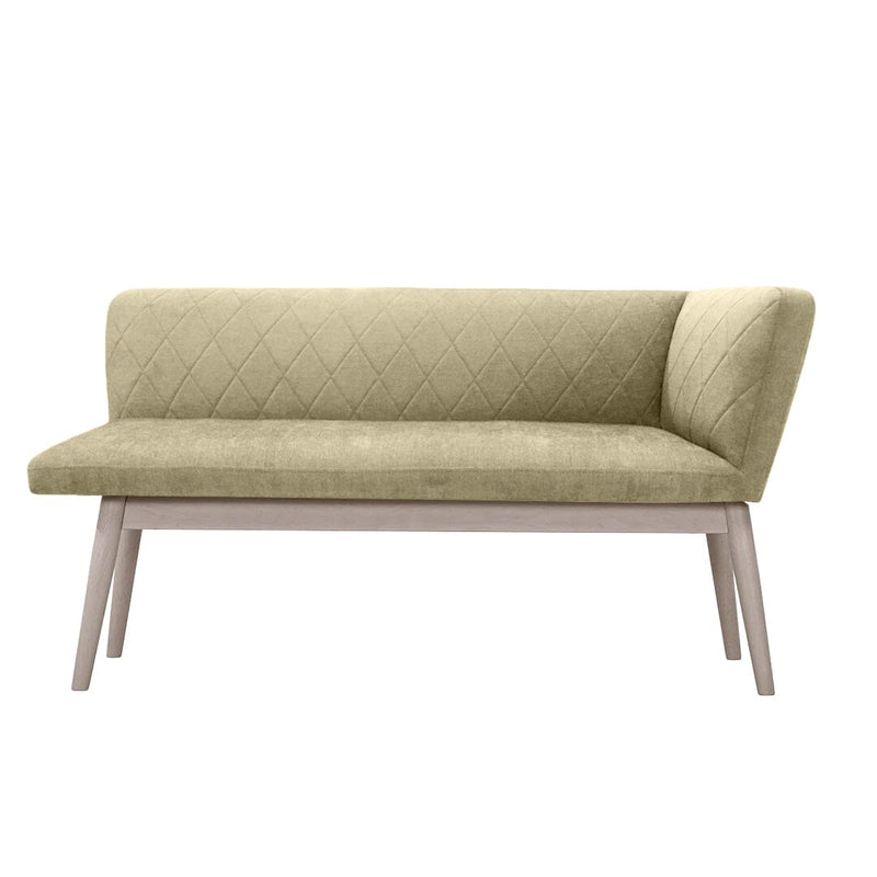 Pioni Couch Left Light Beige X White (W1350 × D537 × H740)