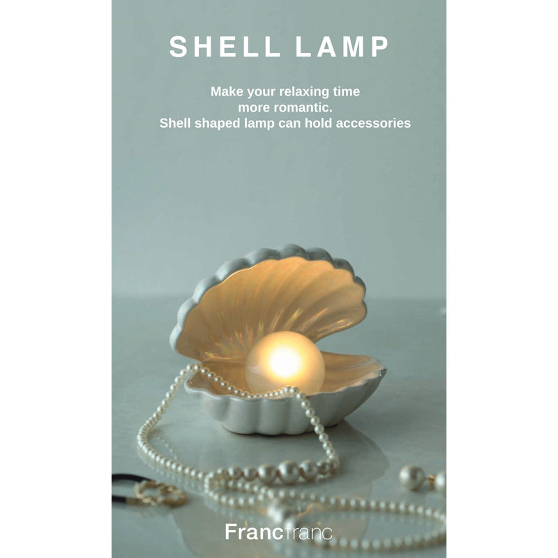 Shell Lamp White