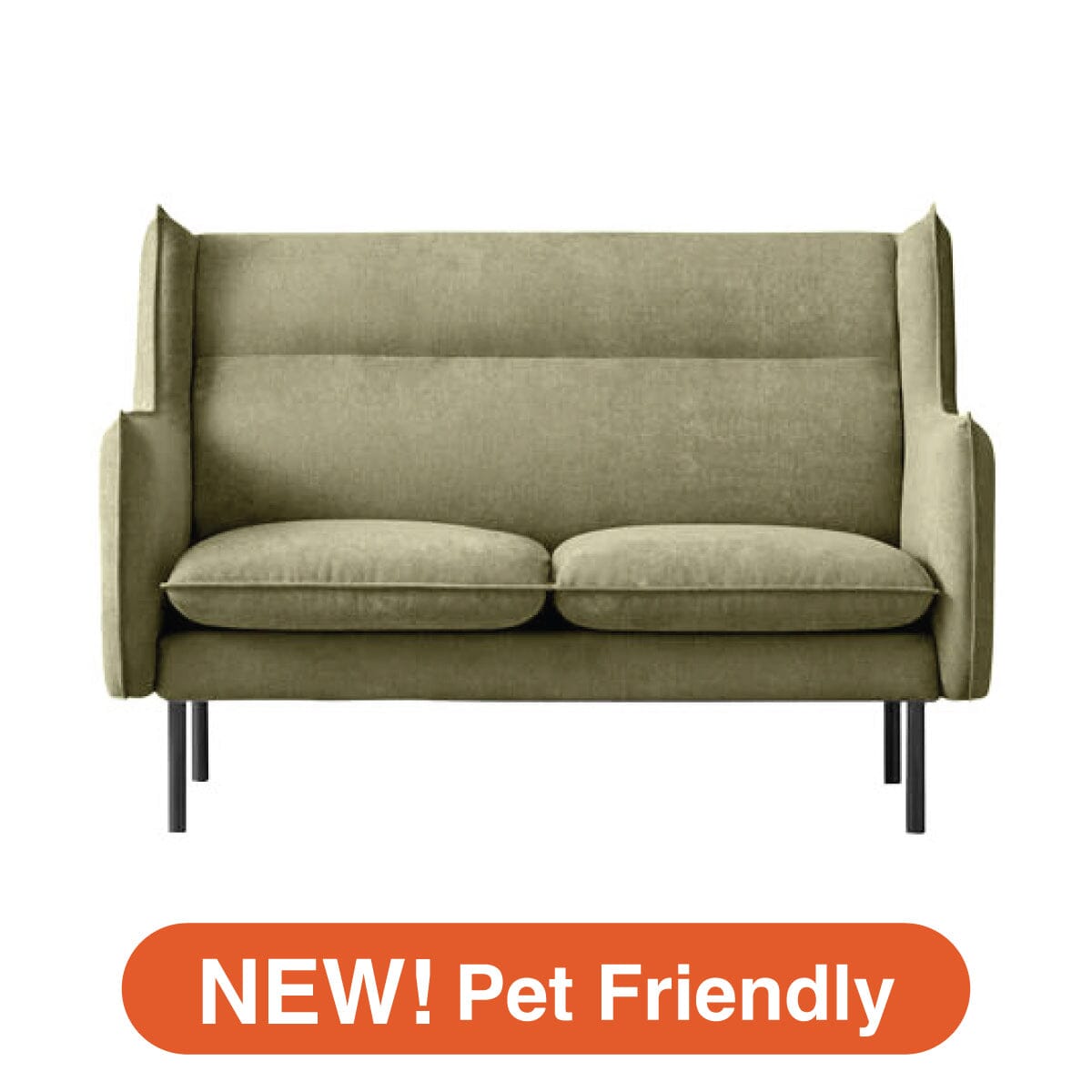 TOTTA 兩座位梳化 象牙色 (W1300x D820 x H905)