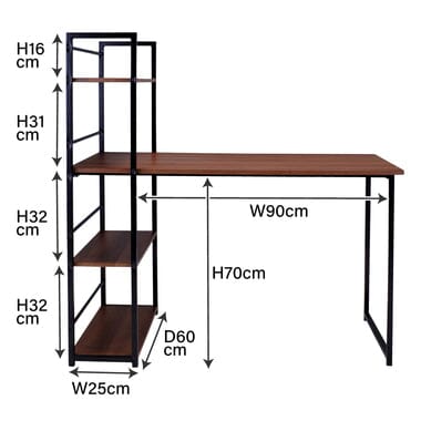 Pt Desk  1200 X 600 X 720 Brown