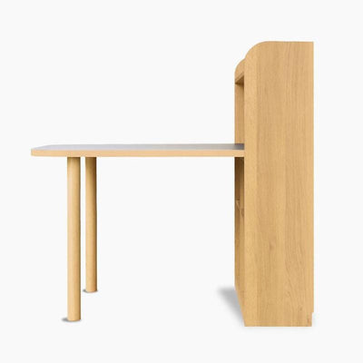 Roach Table Shelf H Latte Brown