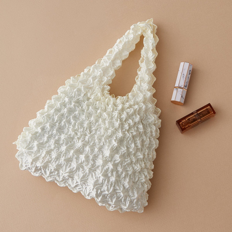 Crumple Eco Bag Ivory