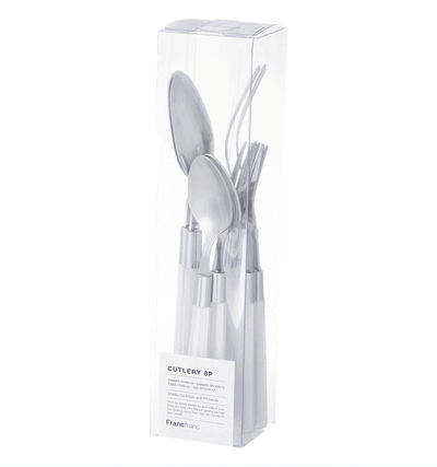 Connie Cutlery 8P Layered Wh