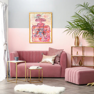 Chouette Sofa 2S Pink (W1380X D700 X H620)