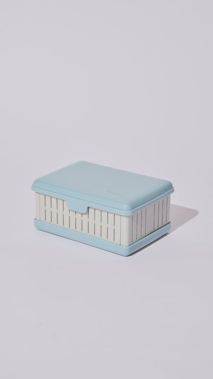 Logo Sandwich Box Blue