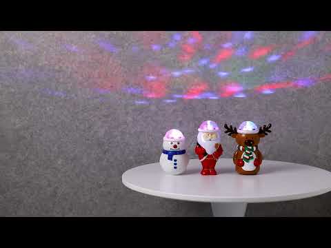 Music Mirror Ball Snowman