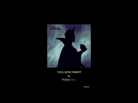 Disney Villains Night Plate  Purple