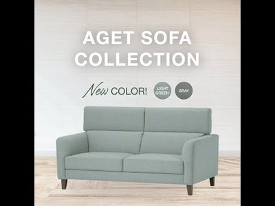 Aget Sofa 3S Light Green (W1900 X D990 X H760)