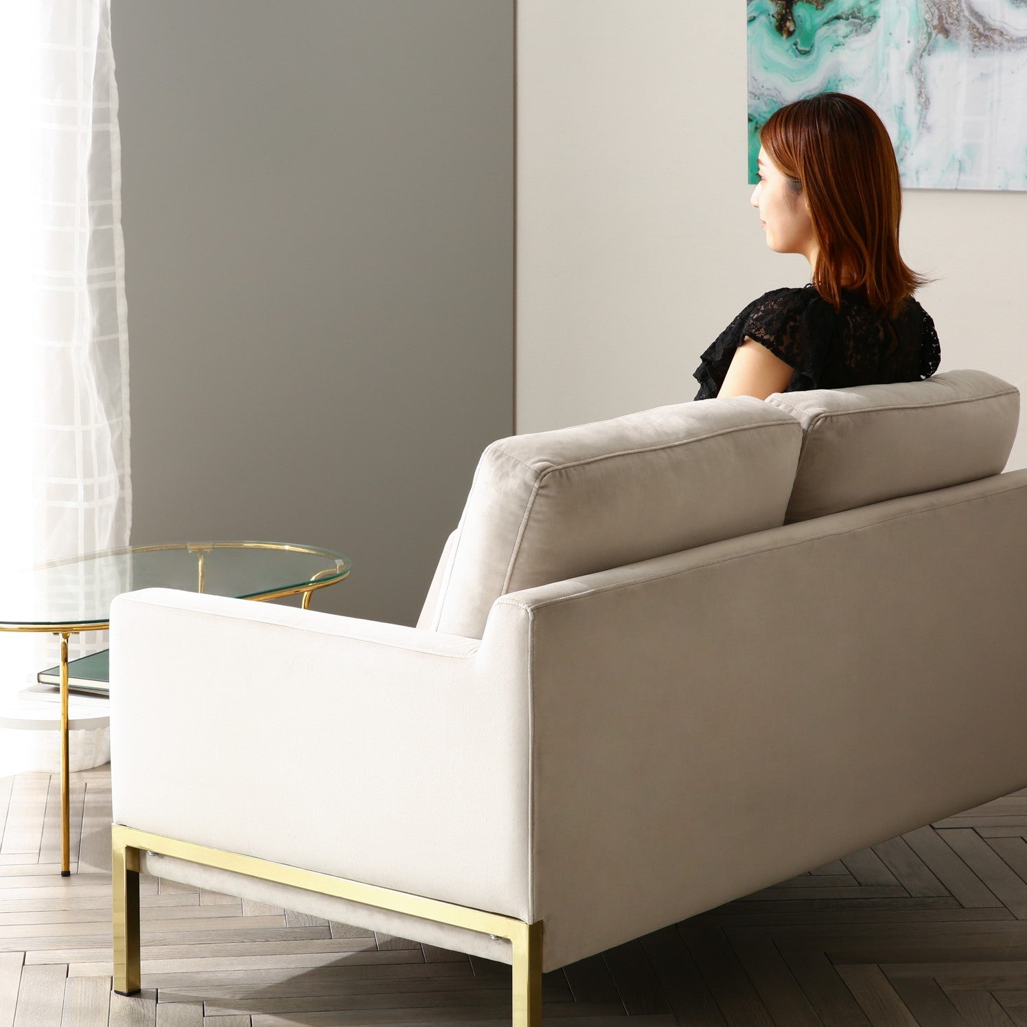 SPLEN SOFA 2 LIGHT BEIGE