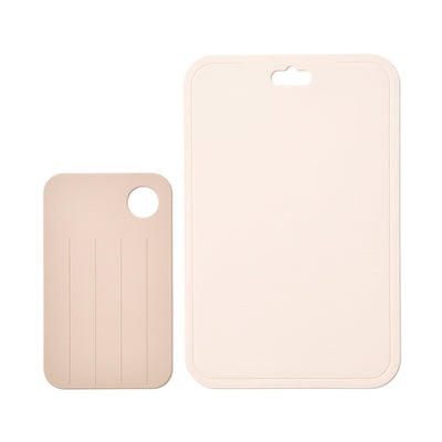 Antibacterial Cutting Board Large And Small Set Ivory