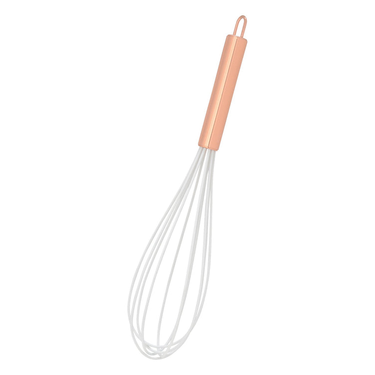 SILICONE WHISK WHITE x COPPER