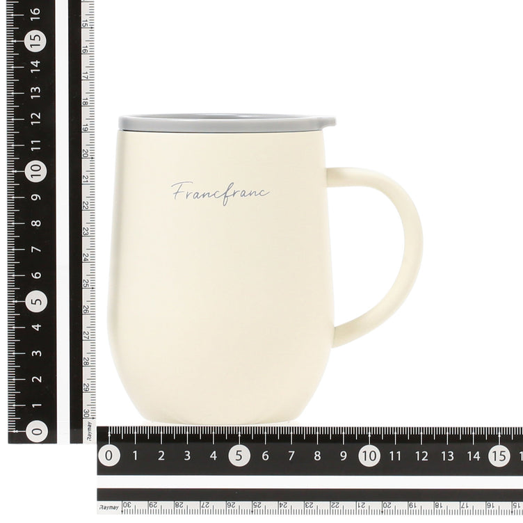 STAINLESS MUG WHITE
