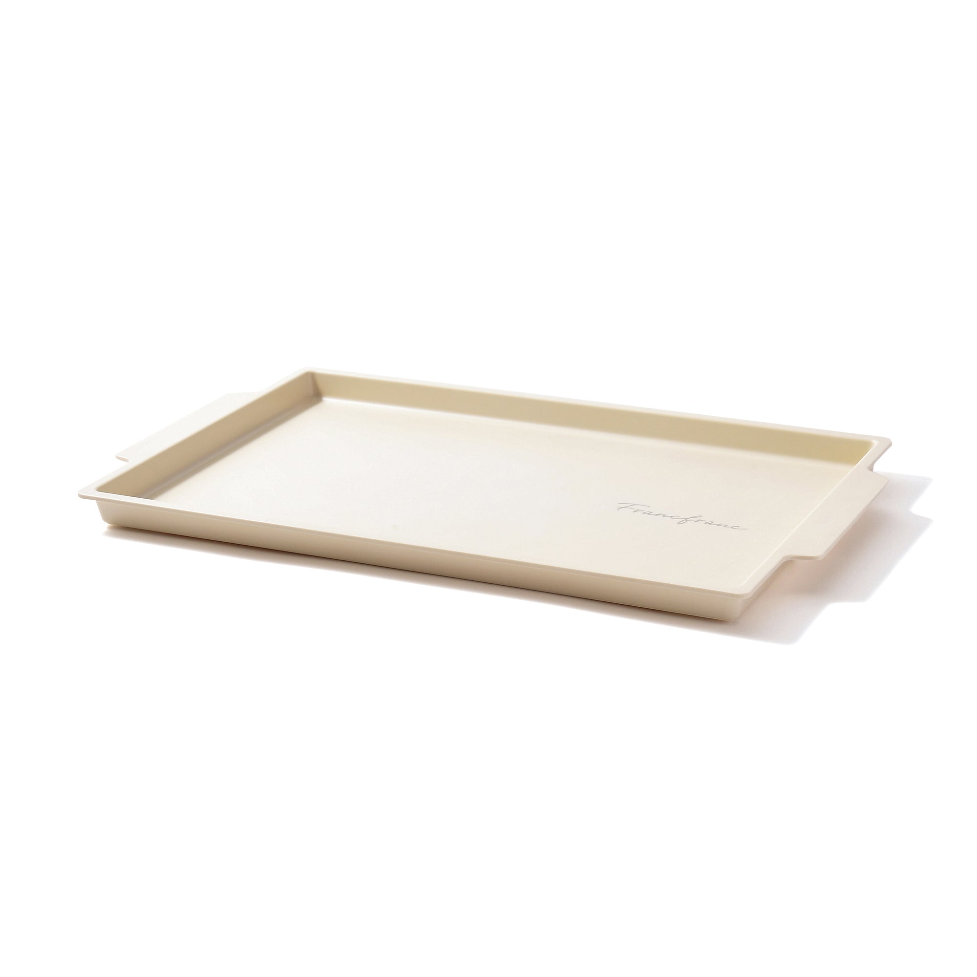 MATTE MELAMINE TRAY IVORY