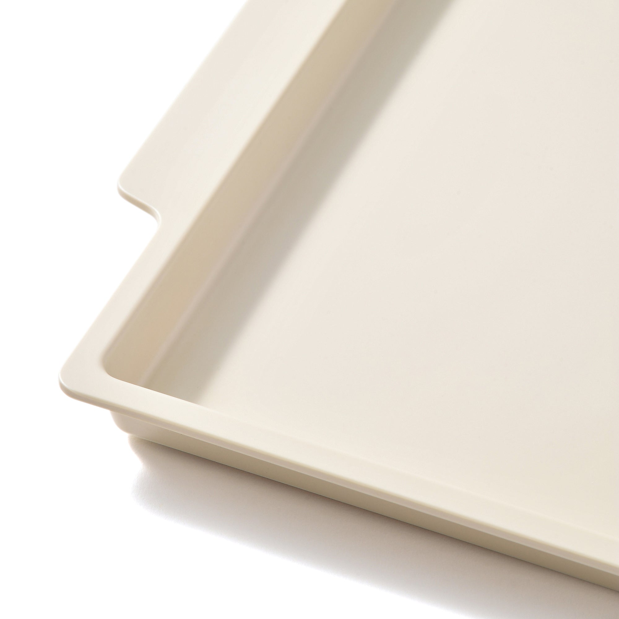 MATTE MELAMINE TRAY IVORY