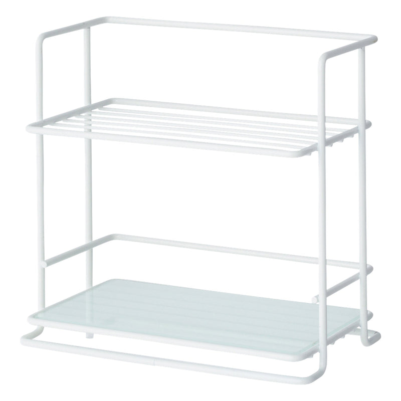 Kitchen Rack White Kitchen Rack With Glass Small White – Francfranc Hong Kong