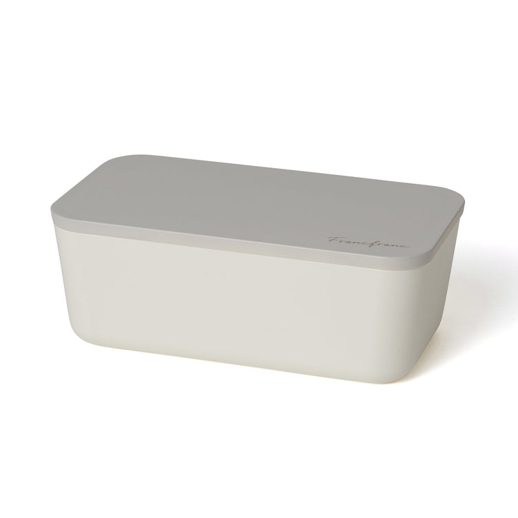 LOGO LUNCH BOX SINGLE-TIER WHITE