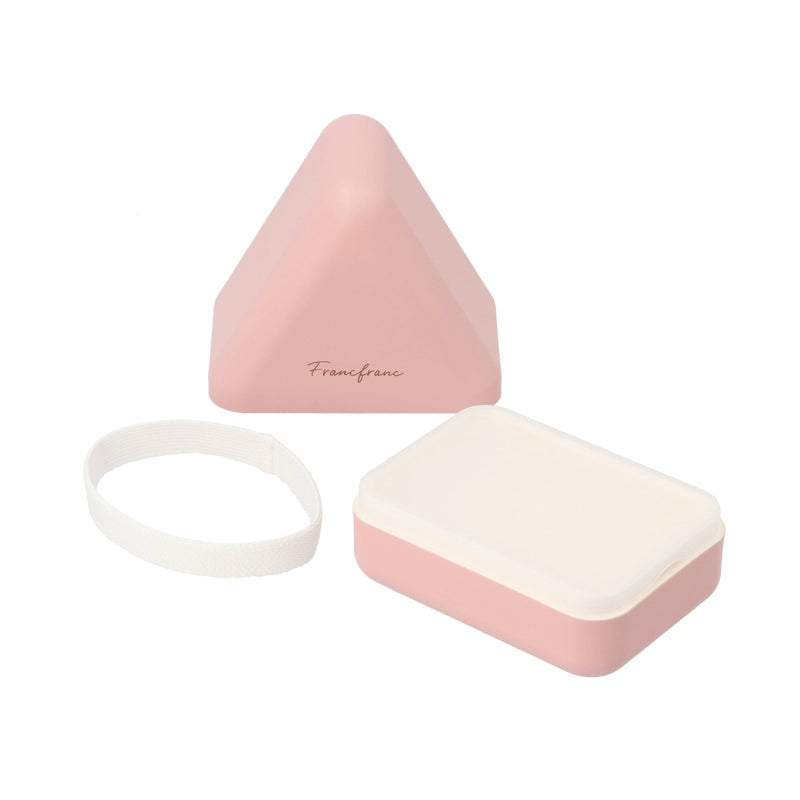 RICE BALL LUNCH BOX  PINK