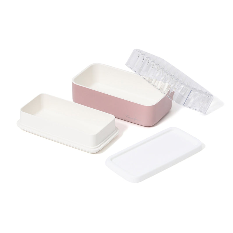 Jewel Lunch Box Square  Pink