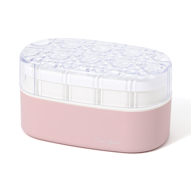 Jewel Lunch Box Round  Pink