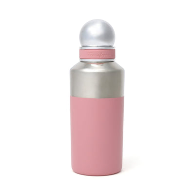 LAYERED 分層不銹鋼水瓶 420ML 深粉紅色