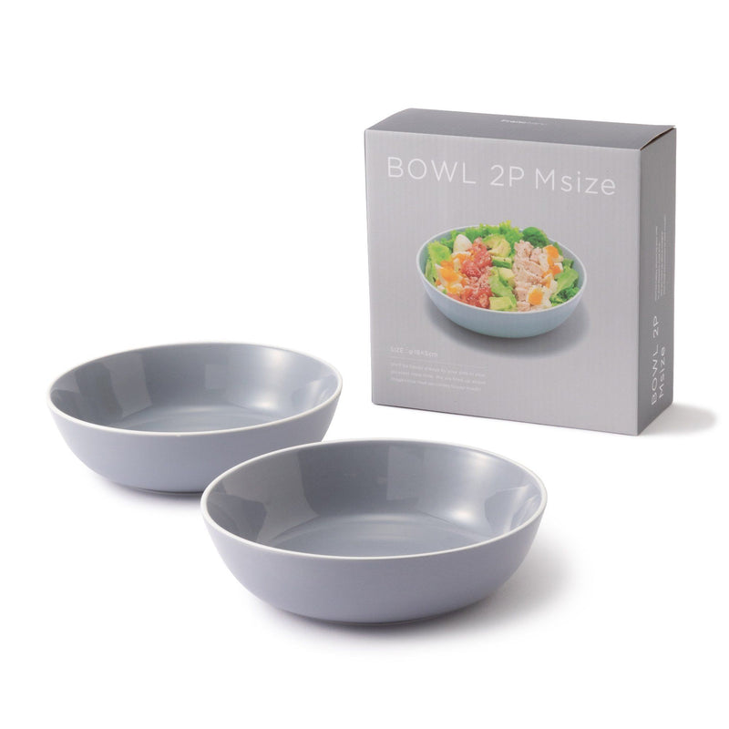 Ordi Bowl 2P Medium Gray
