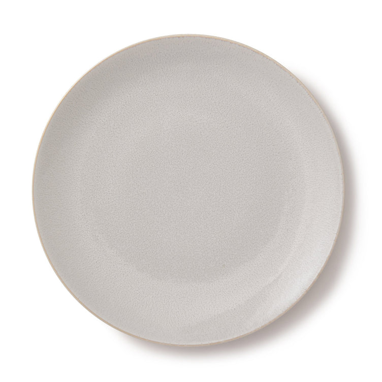 MINOYAKI IRODORI PLATE LARGE LIGHT GRAY