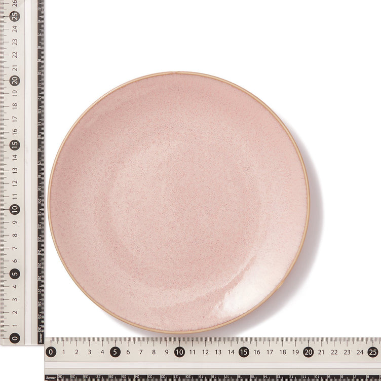MINOYAKI IRODORI PLATE MEDIUM LIGHT PINK
