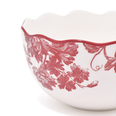 CLASSIC FLOWER BOWL RED