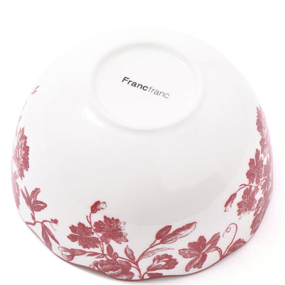 CLASSIC FLOWER BOWL RED